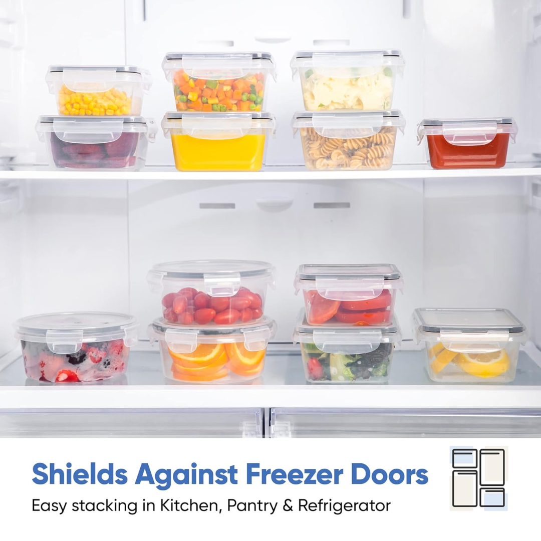 StoreMaster - Luxe Luchtdichte Opbergbakken Set