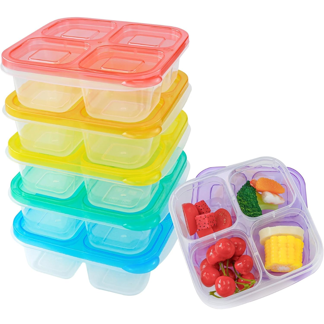 EcoMeal - Herbruikbare Bento Box Set 6 Stuks