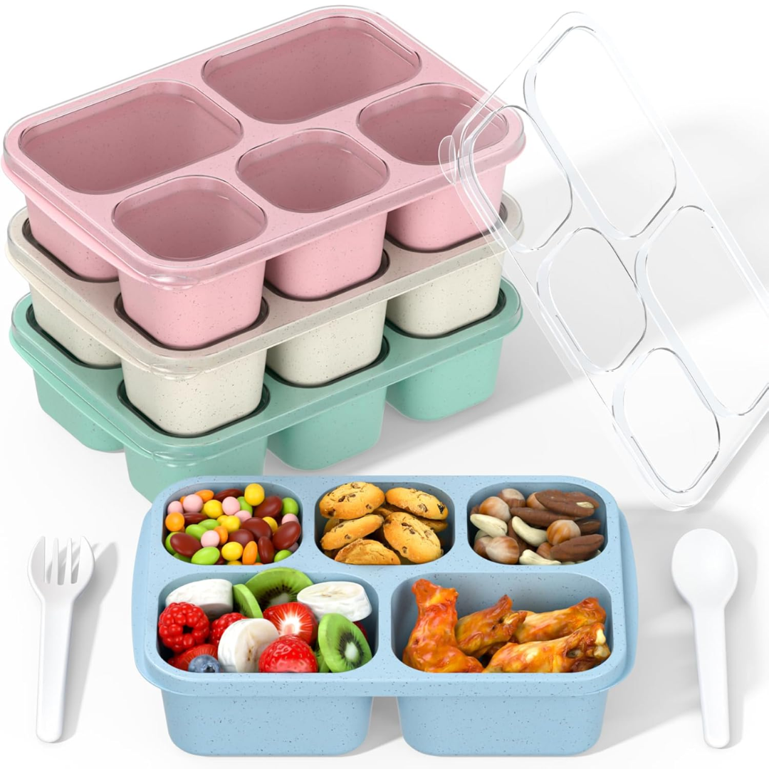 BentoBox - Stijlvolle Maaltijd Containers Set 4-delig
