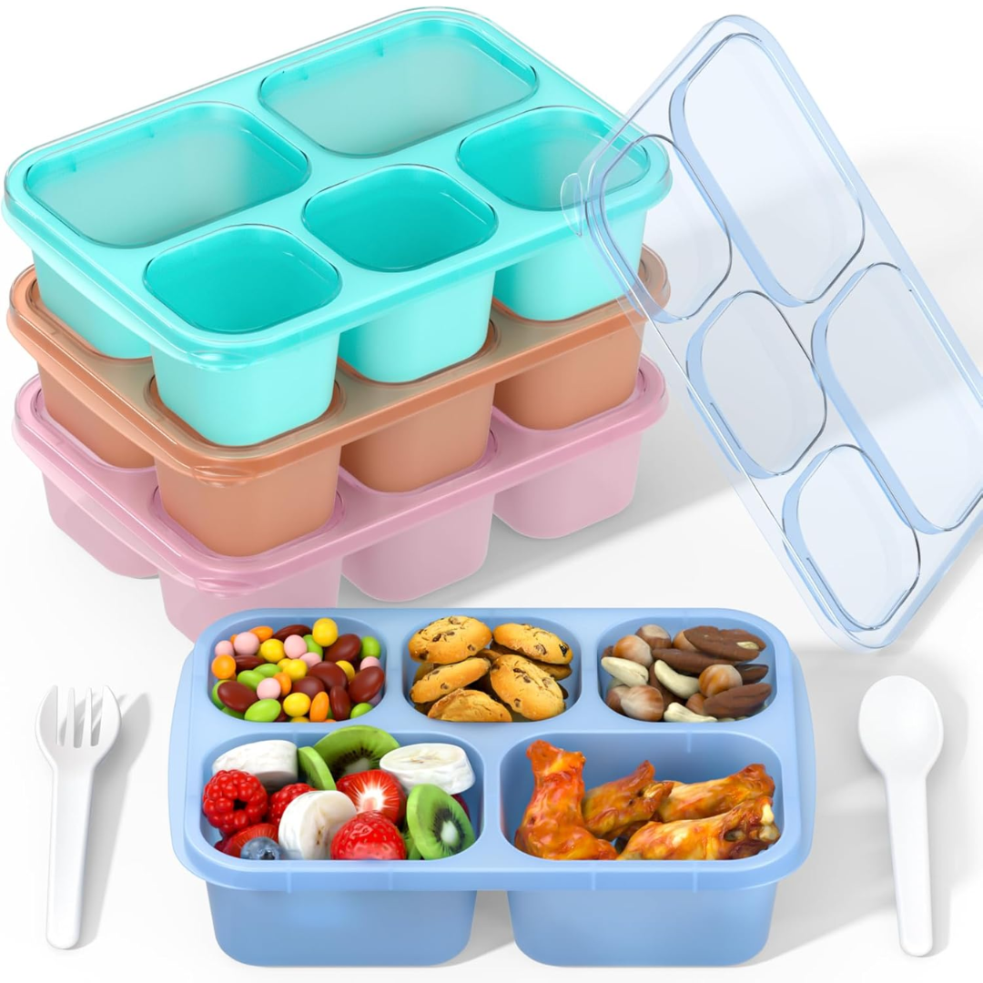 BentoBox - Stijlvolle Maaltijd Containers Set 4-delig