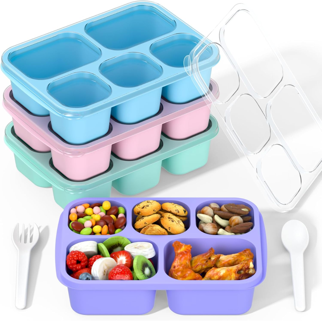 BentoBox - Stijlvolle Maaltijd Containers Set 4-delig