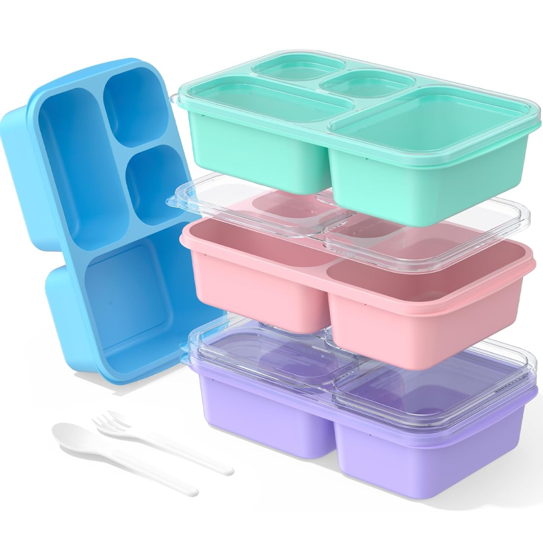 BentoBox - Stijlvolle Maaltijd Containers Set 4-delig
