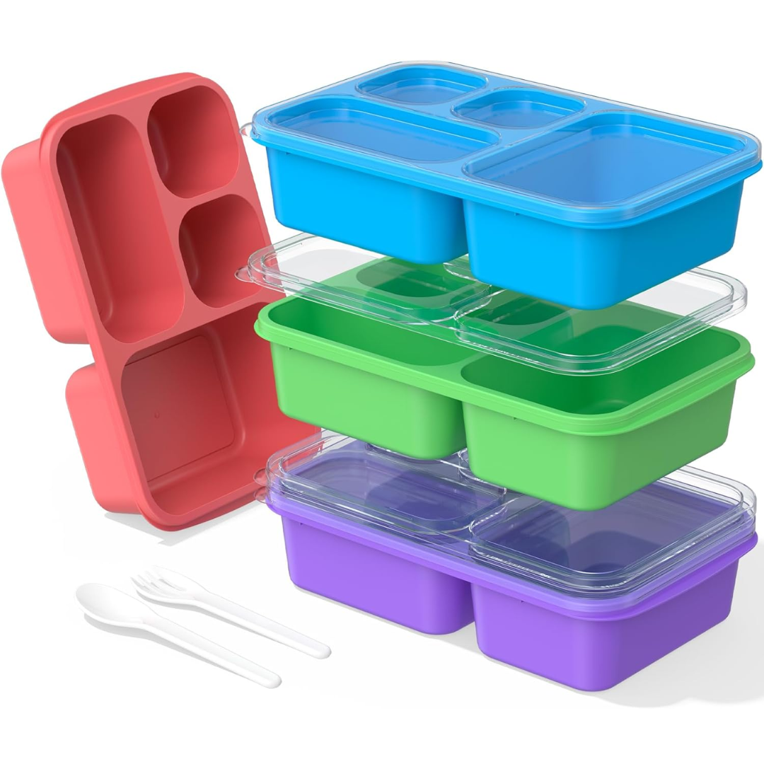 BentoBox - Stijlvolle Maaltijd Containers Set 4-delig