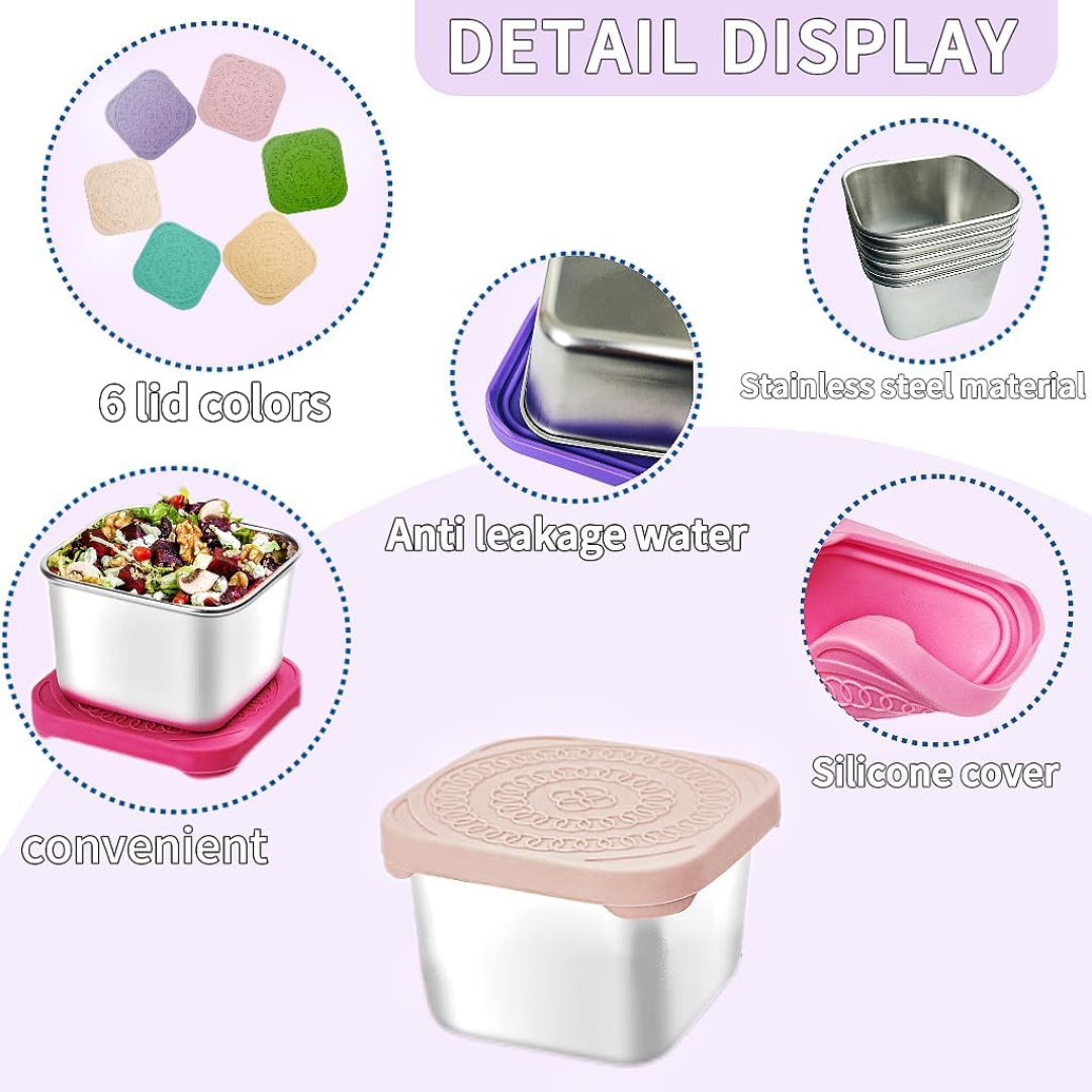 SnackBox Pro - Duurzame RVS Dozen voor Kinderen