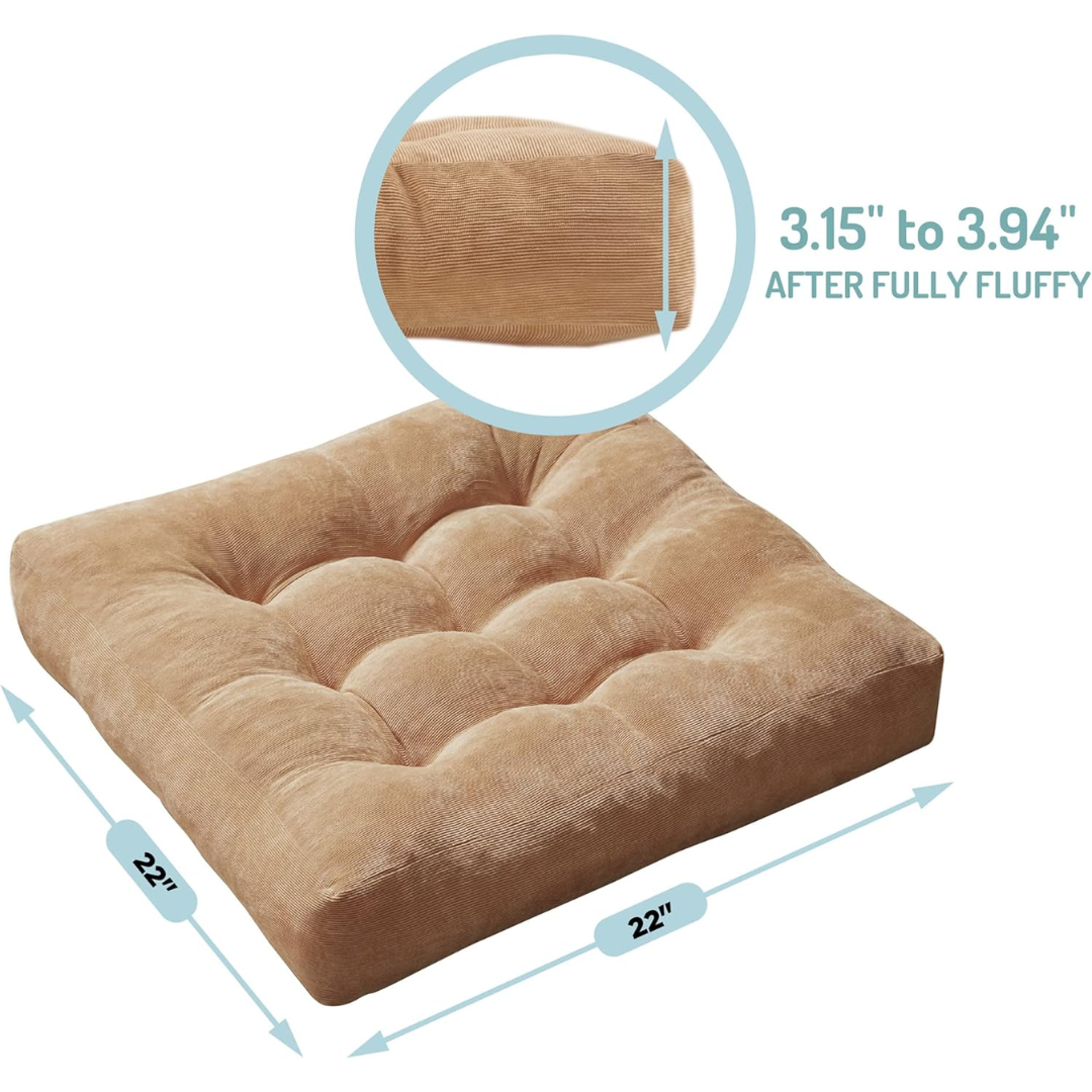 ZenCushion – Set van 2 Luxe Meditatiekussens