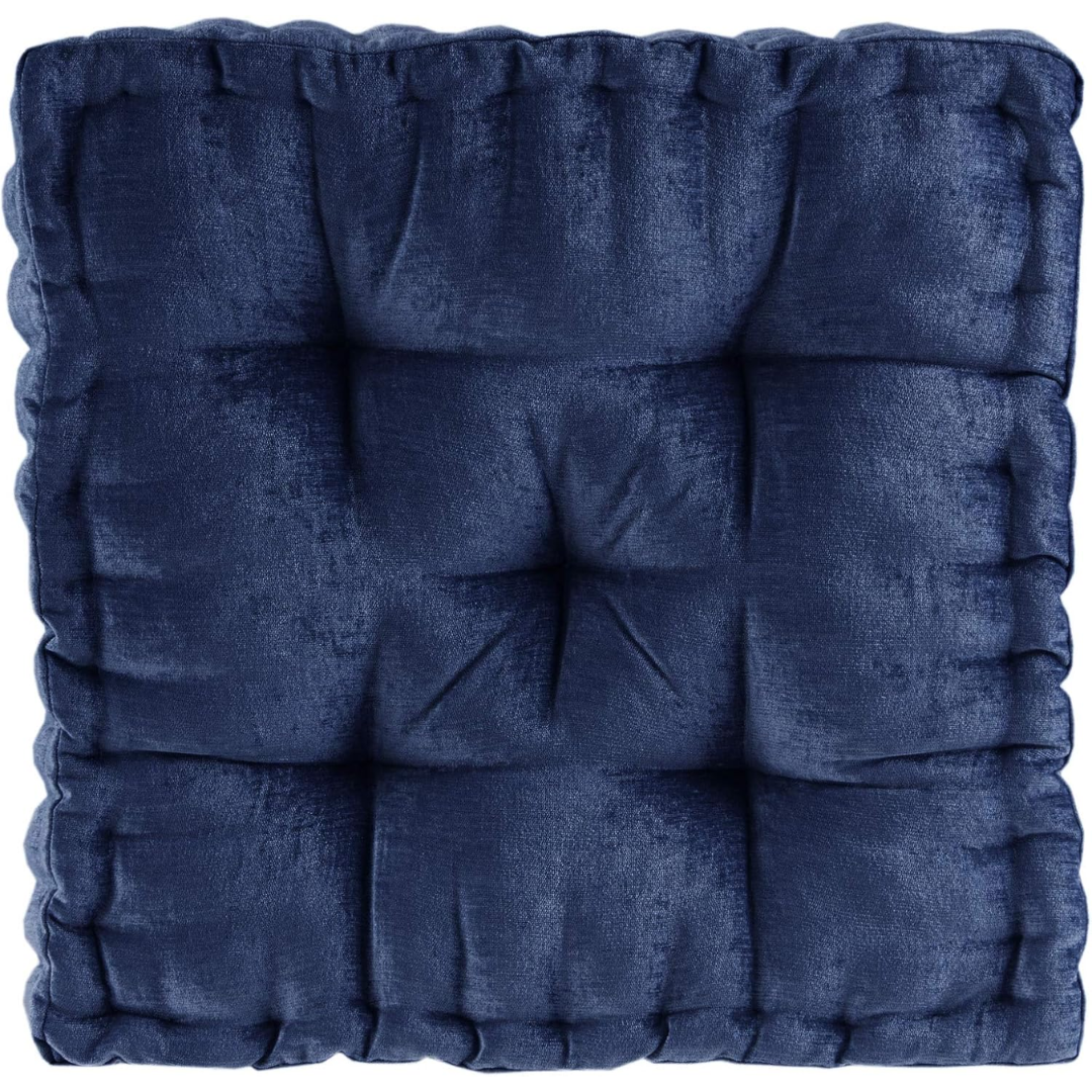 ZenComfort - Luxe Chenille Meditatiekussen voor de Vloer