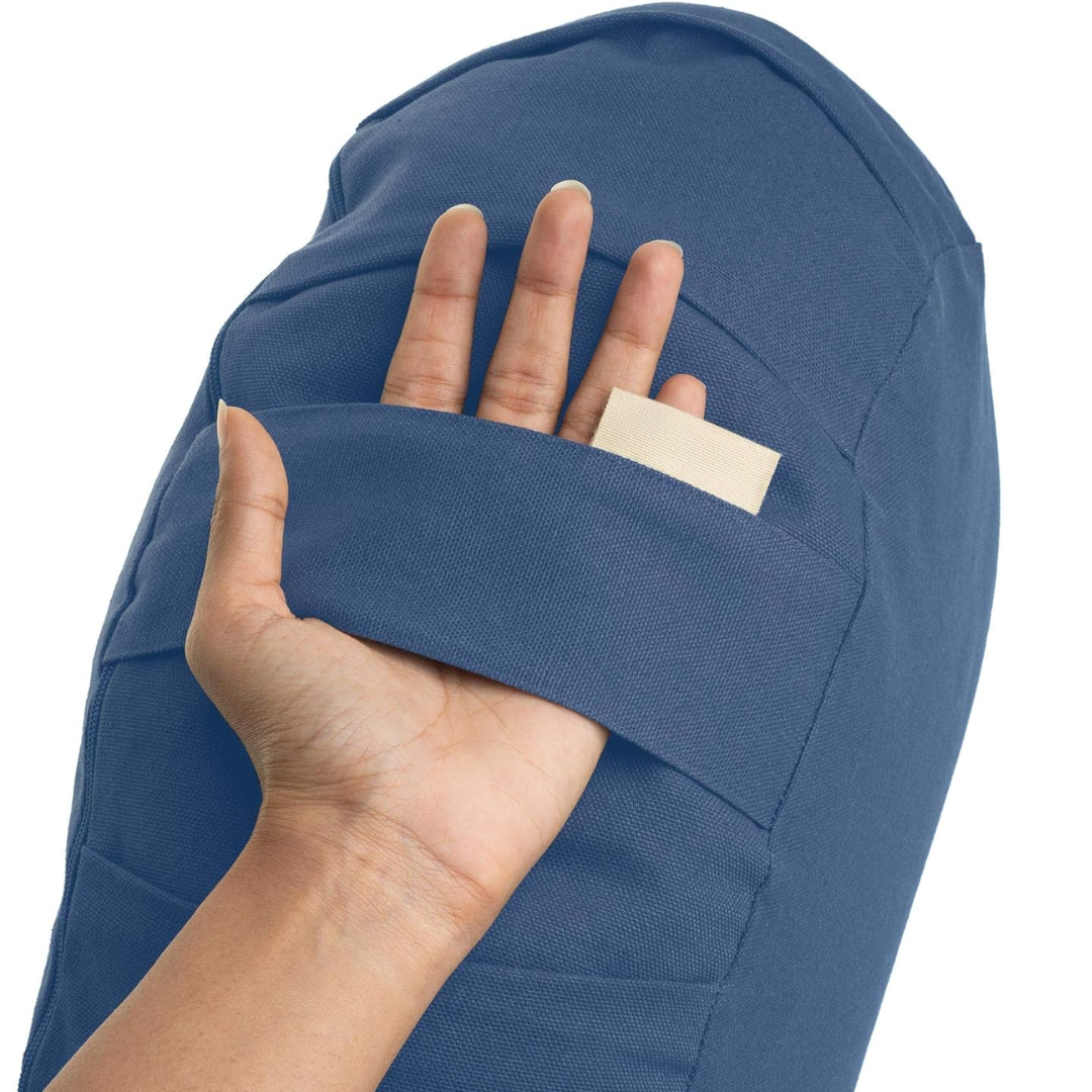 EcoCalm – Curved Meditatiekussen van Organisch Katoen