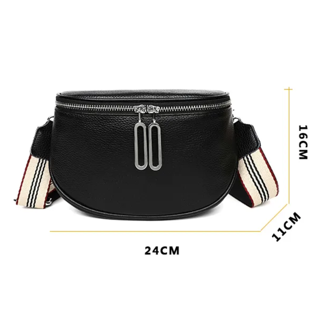 Lucy LeatherBag – Trendy en Schattige Leren Zadeltas