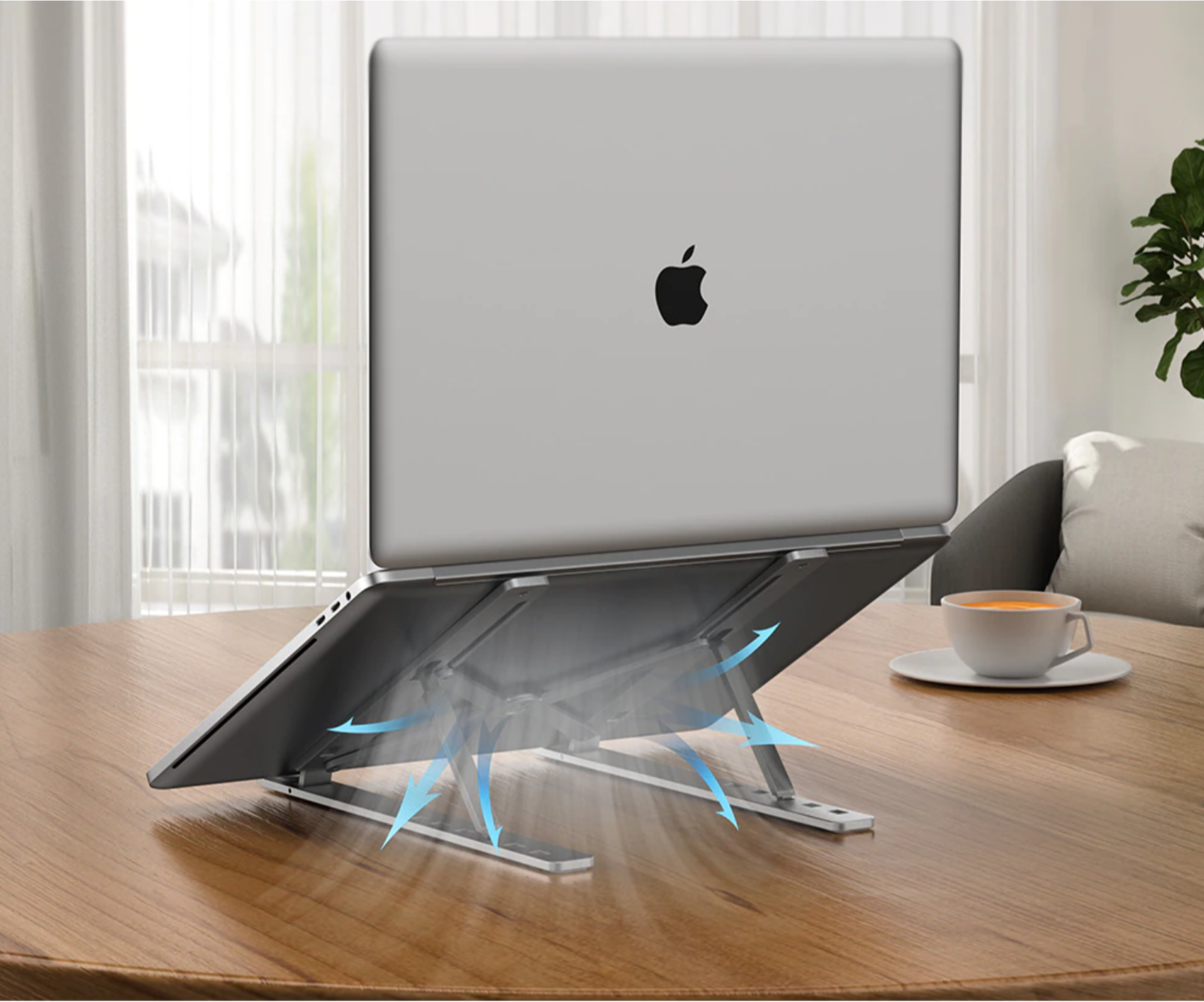 SCITEC™ Elevate - Verstelbare Laptopstandaard met 6 Posities