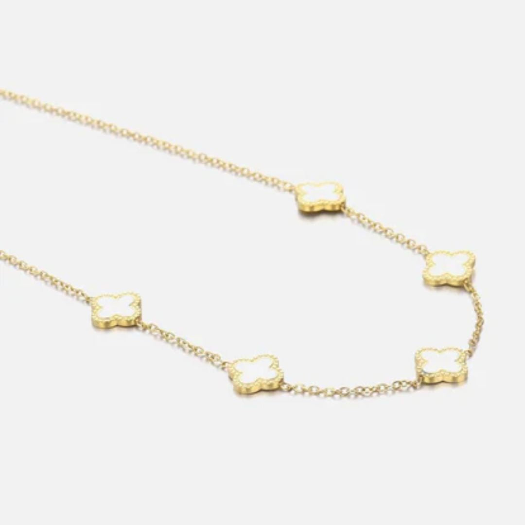 Lucky Clover Necklace – Positief & Charmant Accessoire