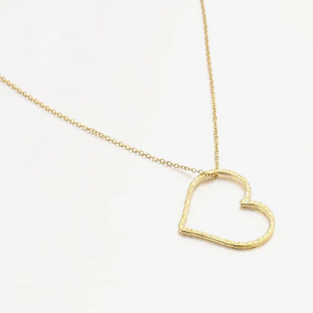 BoldHeart Ketting – Elegante Open Hart Hanger