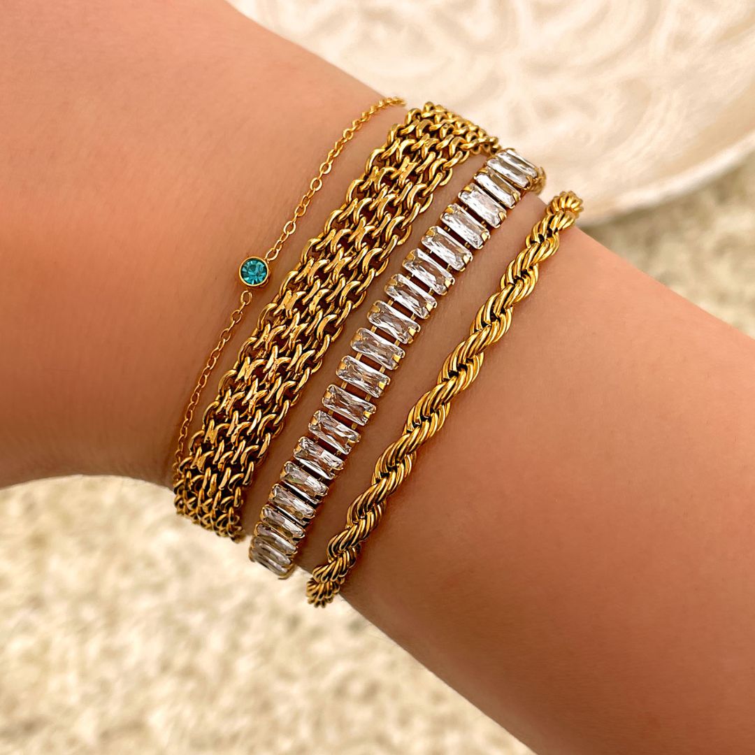 BirthGem Armband – Persoonlijke en Elegante Sieraad