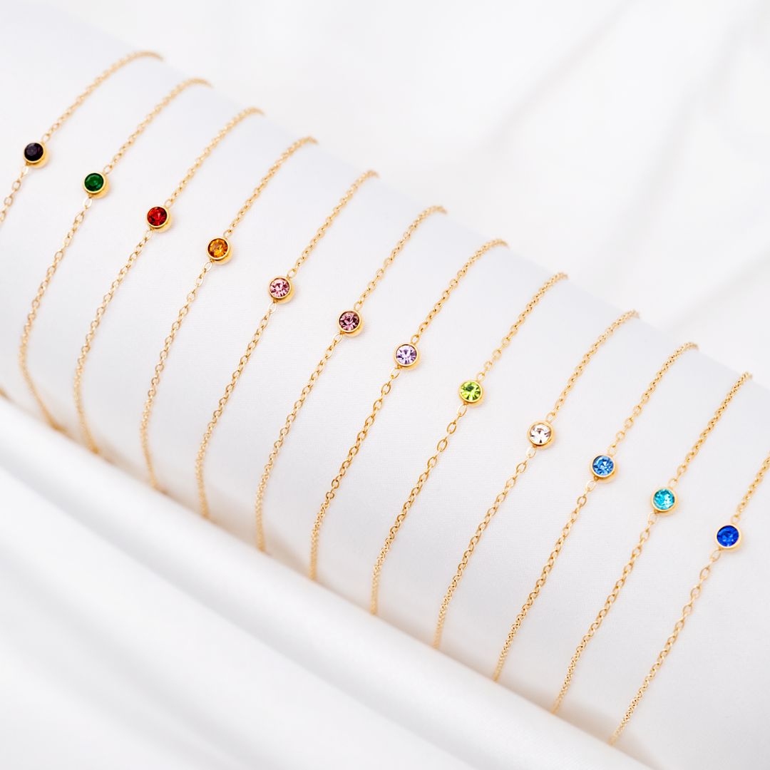 BirthGem Armband – Persoonlijke en Elegante Sieraad