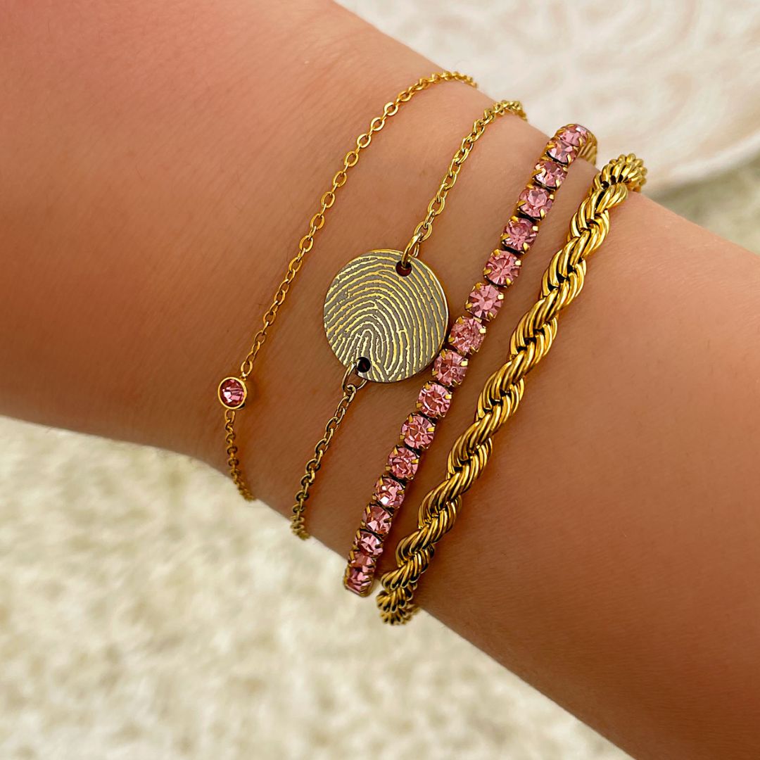 BirthGem Armband – Persoonlijke en Elegante Sieraad