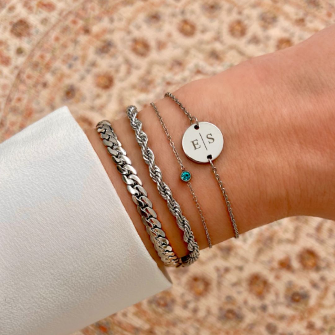 BirthGem Armband – Persoonlijke en Elegante Sieraad