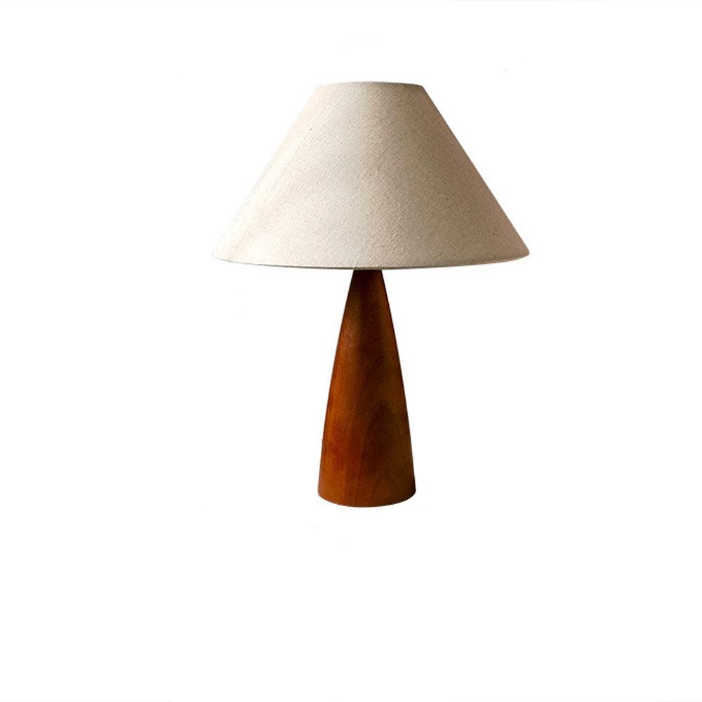 HeritageGlow Lamp – Klassieke Houten Tafellamp