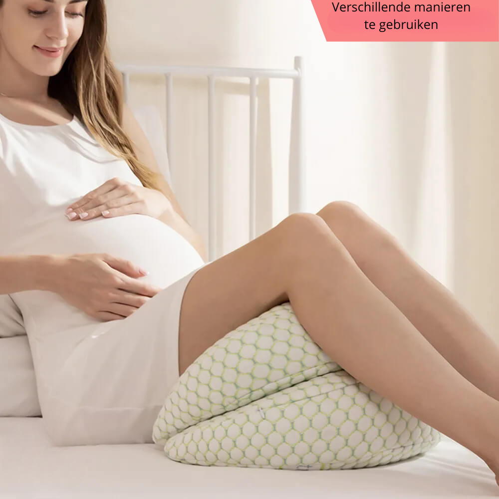 ComfortCushion Zwangerschapskussen - Comfortabel Zwangerschapskussen