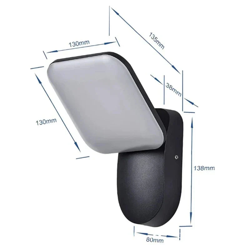 Motionsafe Wandlamp - Luxe Buitenlamp met Bewegingssensor voor Veiligheid
