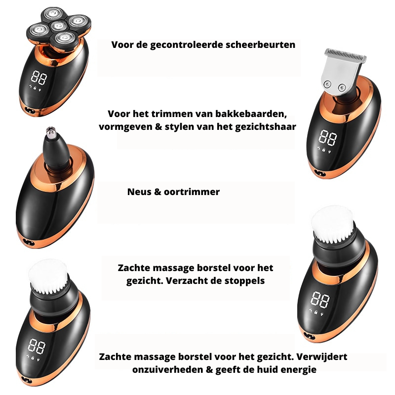 ProShave - Krachtige Draadloze Trimmer voor Heren