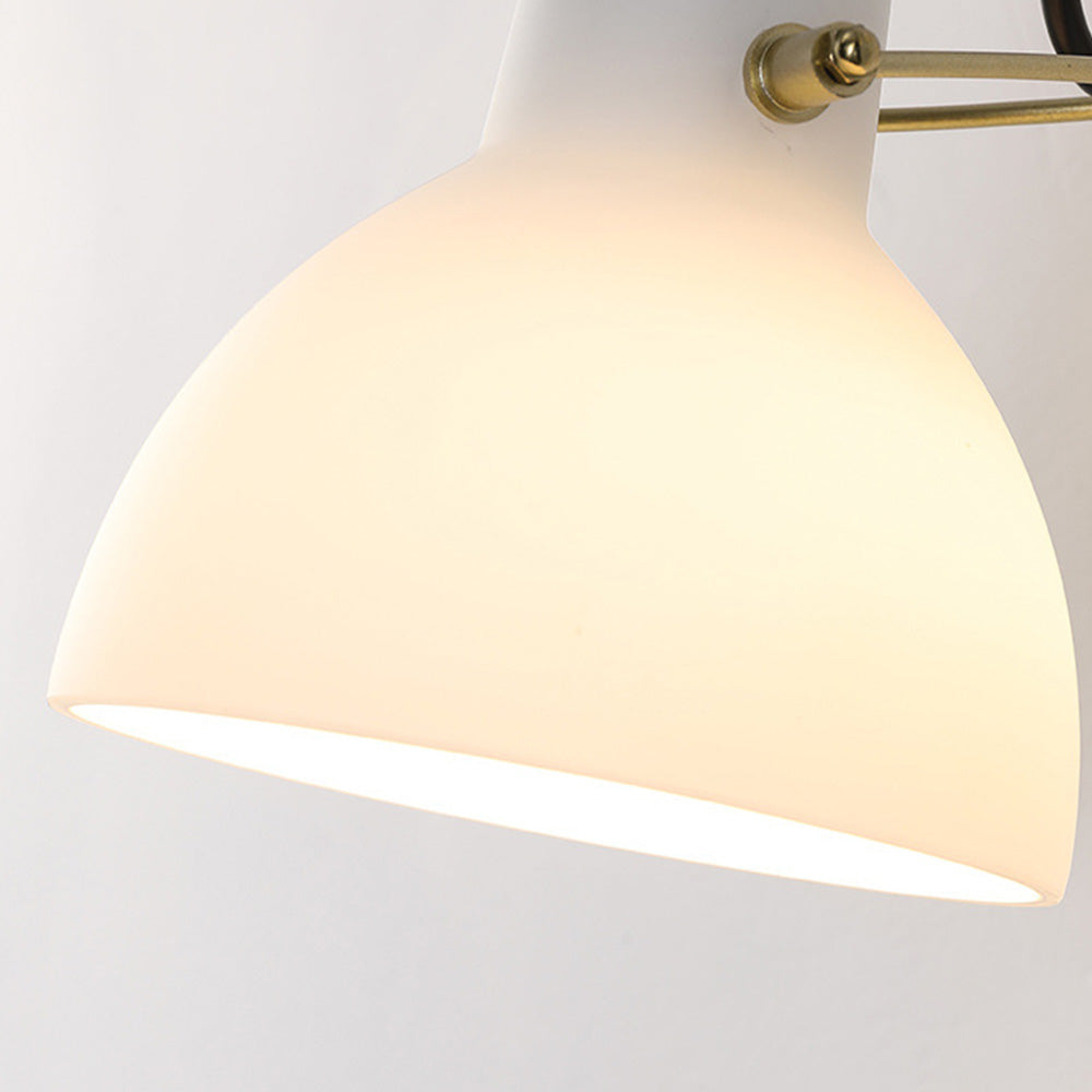 EssenceGlow - Minimalistische Witte Glazen Wandlamp