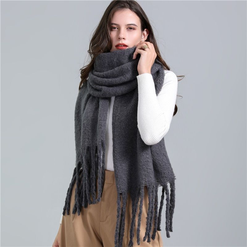 CosyPlaid Scarf – Warme, Trendy Winterstijl
