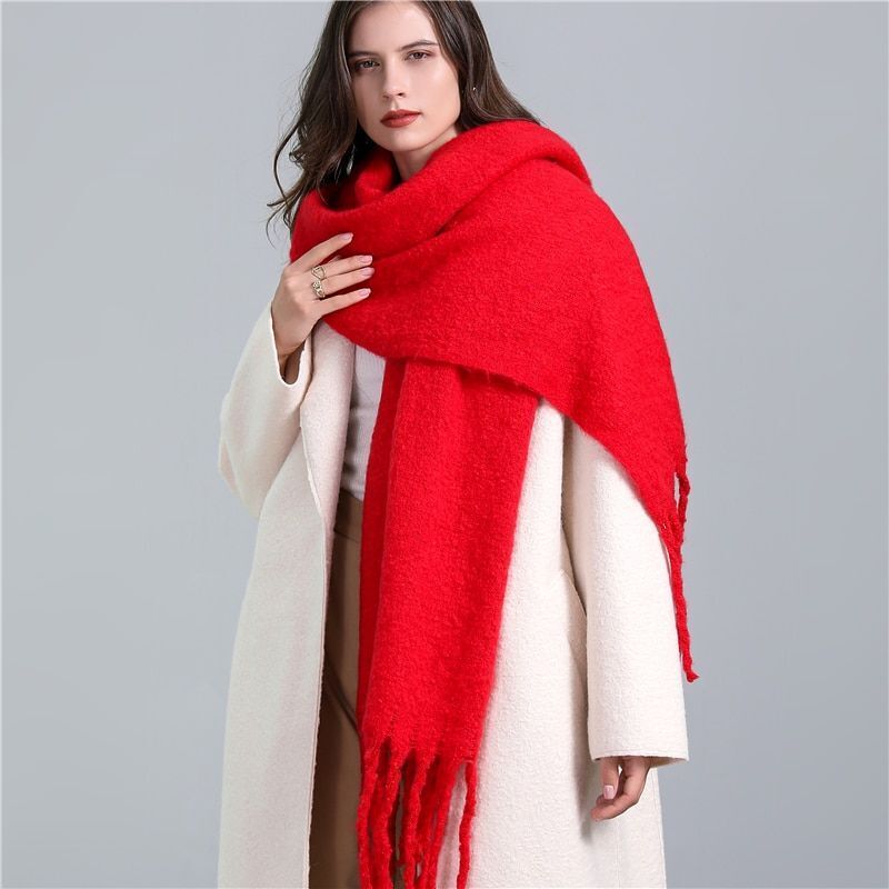 CosyPlaid Scarf – Warme, Trendy Winterstijl