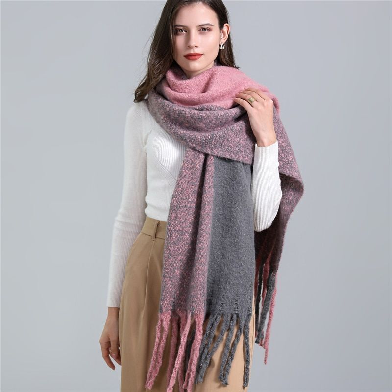 CosyPlaid Scarf – Warme, Trendy Winterstijl