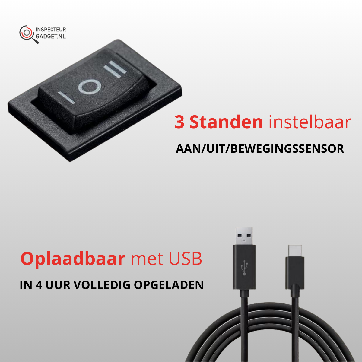 Wireless Wall Light™ - Draadloze Oplaadbare Muurlamp