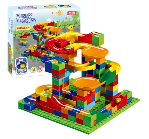 MarbleBuilder Set - Aanpasbare Marble Racebaan voor Creatie