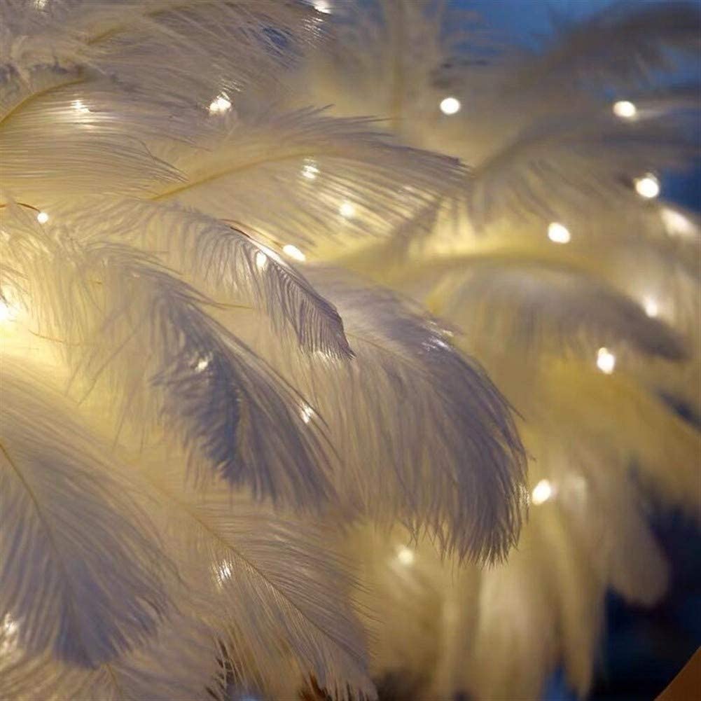 OstrichGlow Nightlight - Unieke Sfeerlamp met Roze Voet