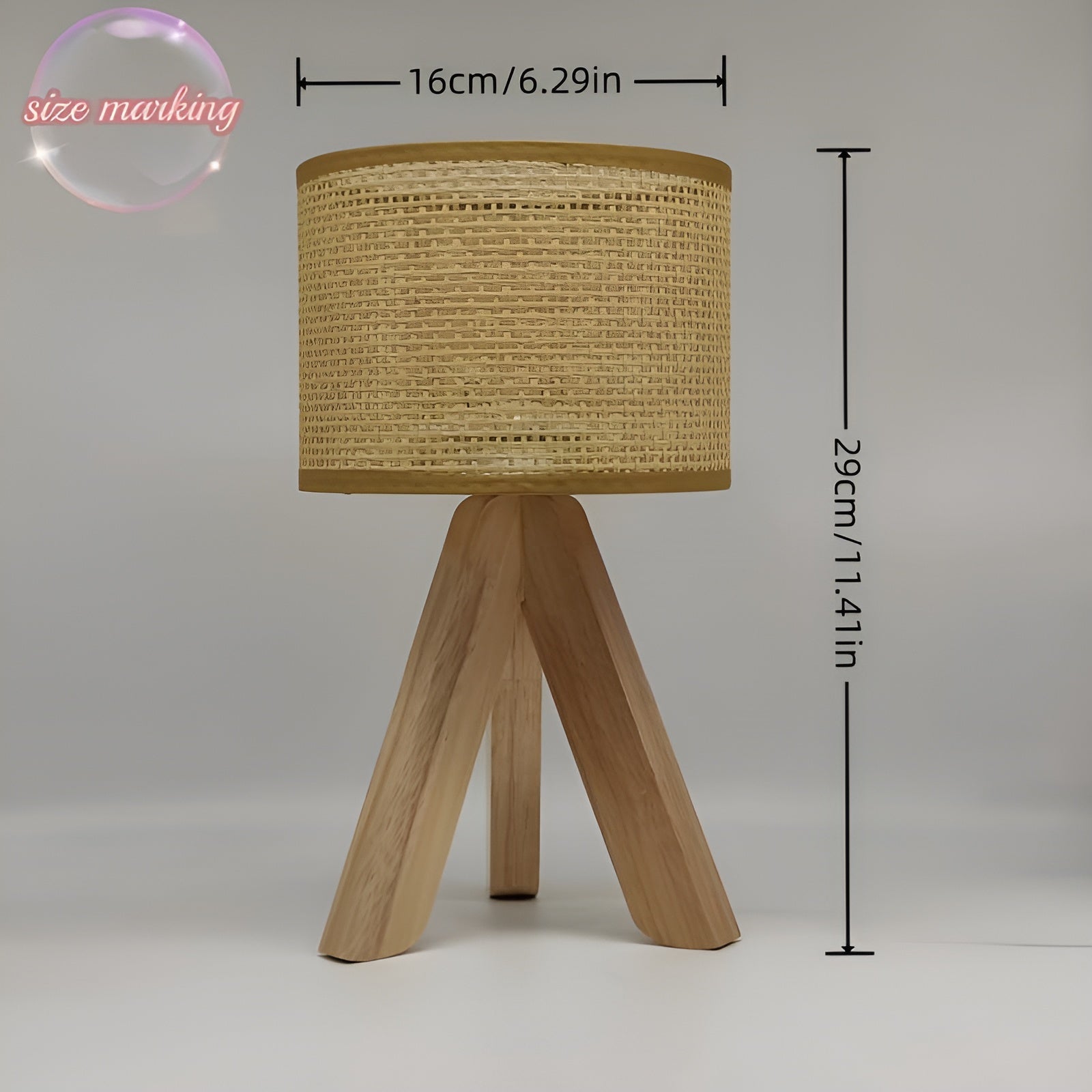 Handgemaakte Rotan Tafellamp met USB en LED - Stijlvol en Duurzaam Design