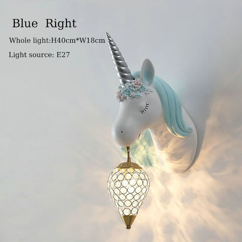 Magische Eenhoorn Wandlamp voor Kinderen – Speels & Warm Licht