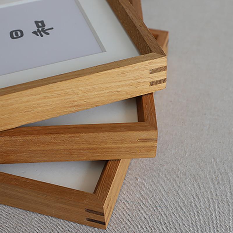 WoodFrame - Elegante Vierkante Houten Fotolijst