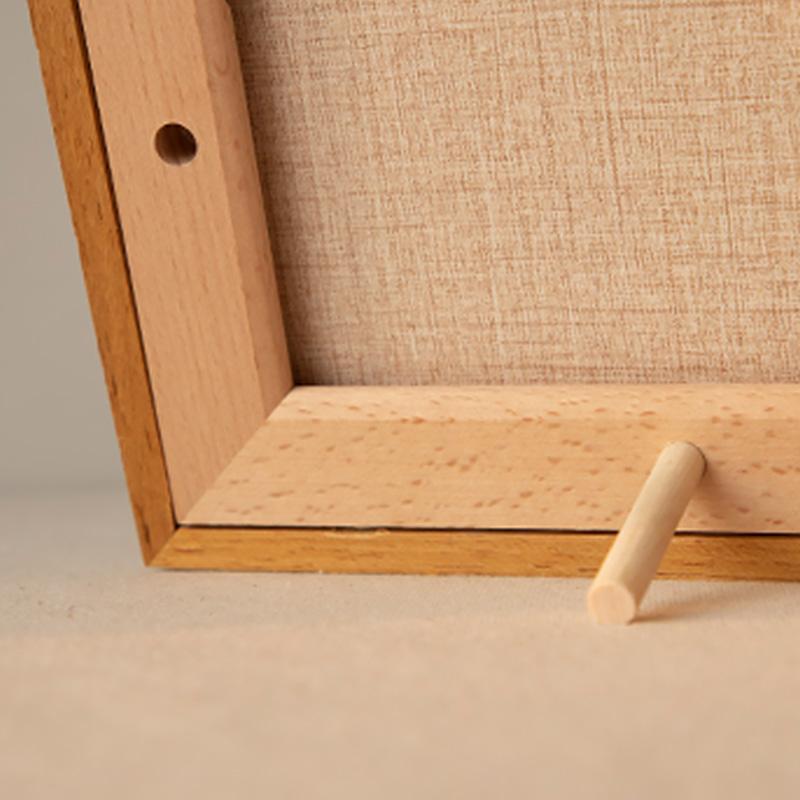 WoodFrame - Elegante Vierkante Houten Fotolijst