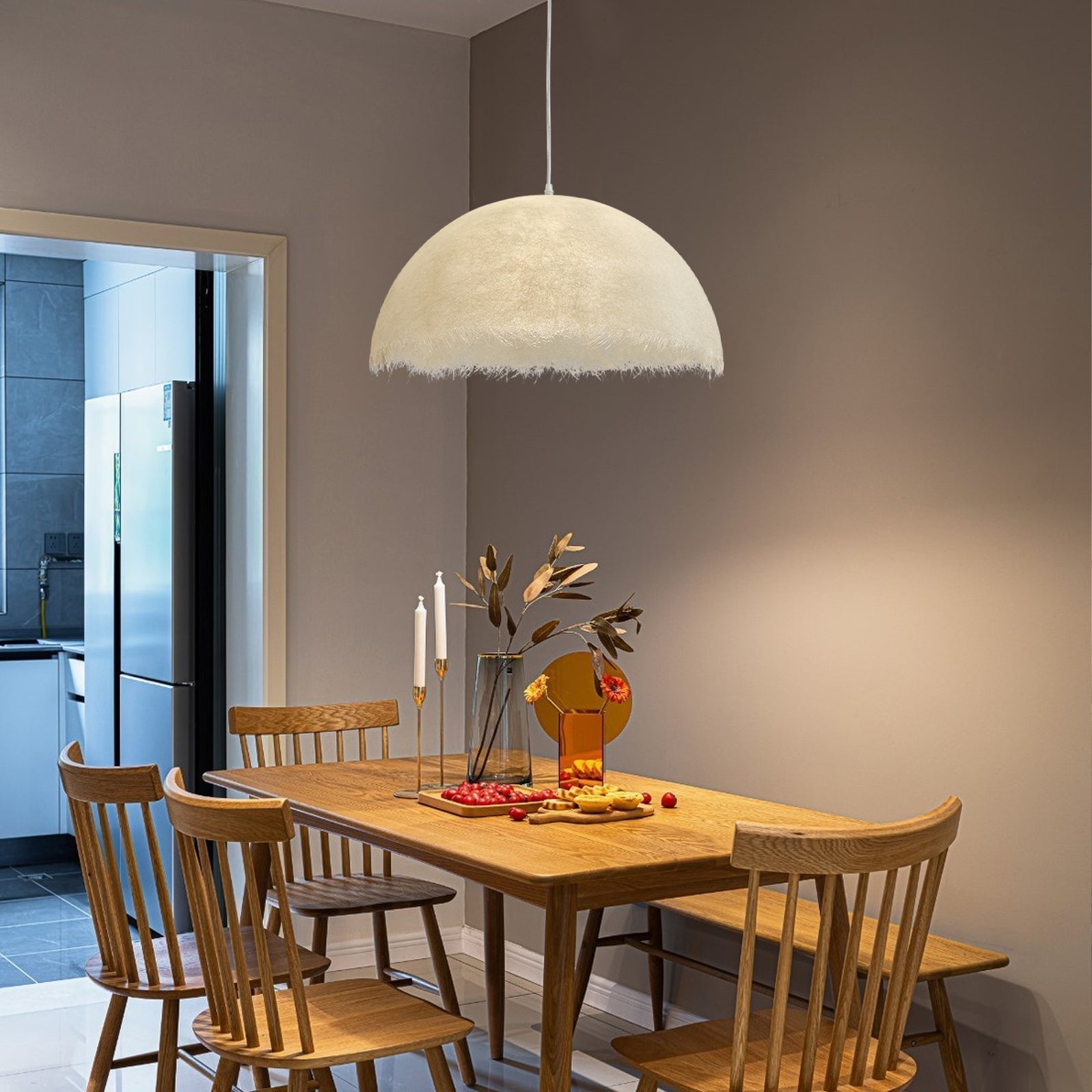EclatZenith Plafondlamp - Minimalistische Chic LED Hanglamp