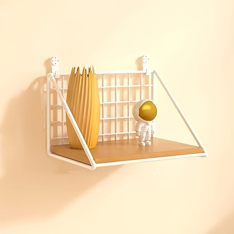 IronRack - Minimalistische Zwevende Wandplank van Ijzer