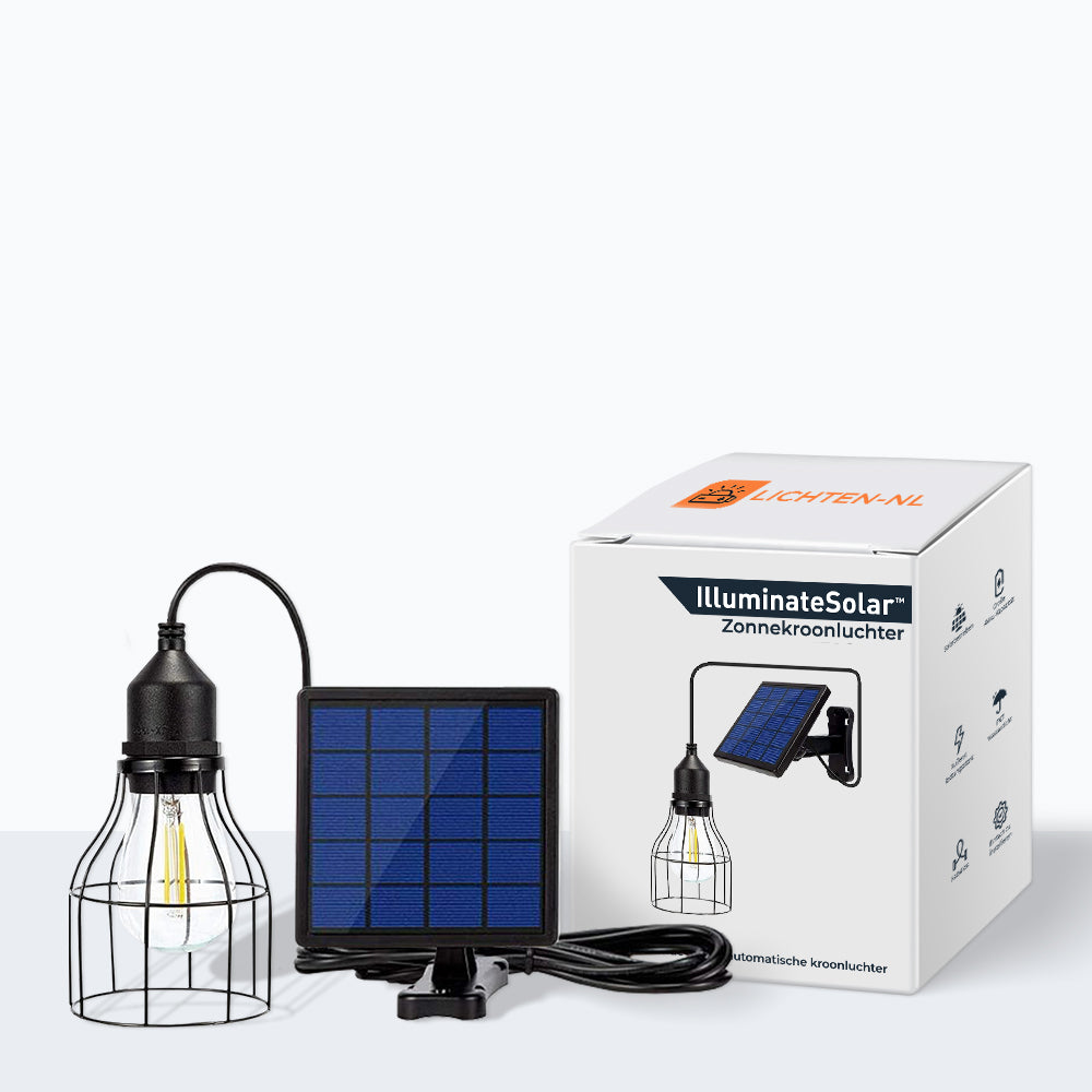 LuxeLicht Solar Lamp - Duurzaam en Energiezuinig Buitenlicht