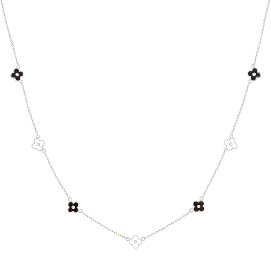 Graceful Floral Pendant Necklace - Lilliane