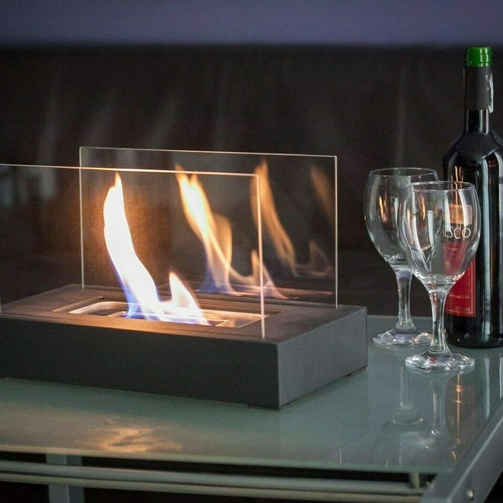 FireGlow – Luxe Tafelhaard voor Binnen & Buiten
