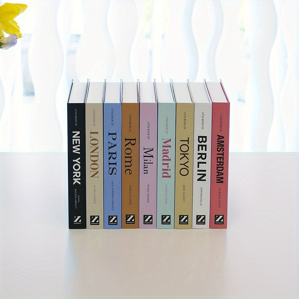 ChicBooks - Elegante Boekensteunen Set in Crème