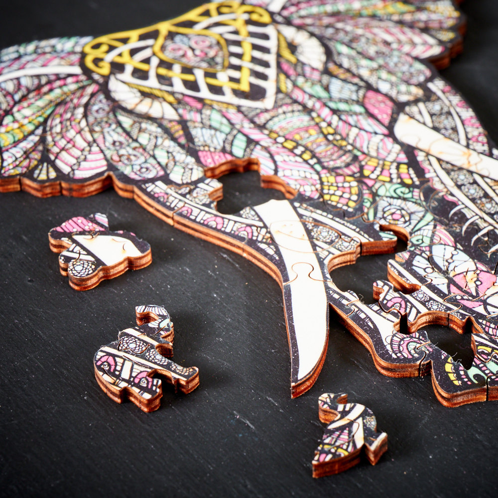 CreativeWood Puzzles – Unieke Dieren en Figuren