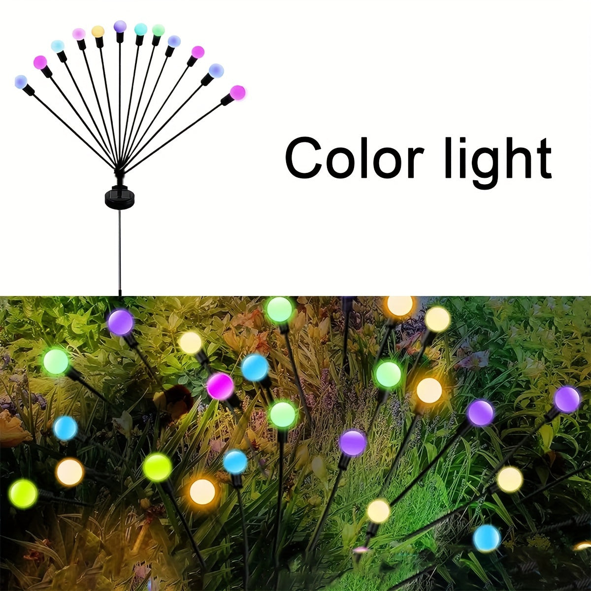 SolarFirefly Lights - Stijlvolle LED Tuindecoratie voor Buiten