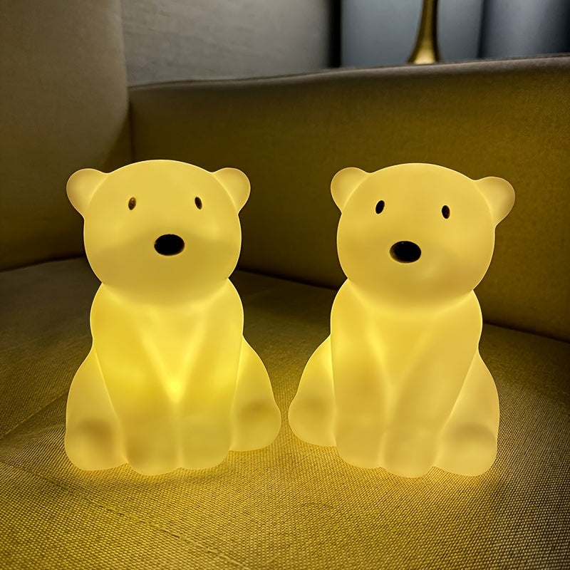 PolarGlow – Schattige IJsbeer LED Nachtlamp