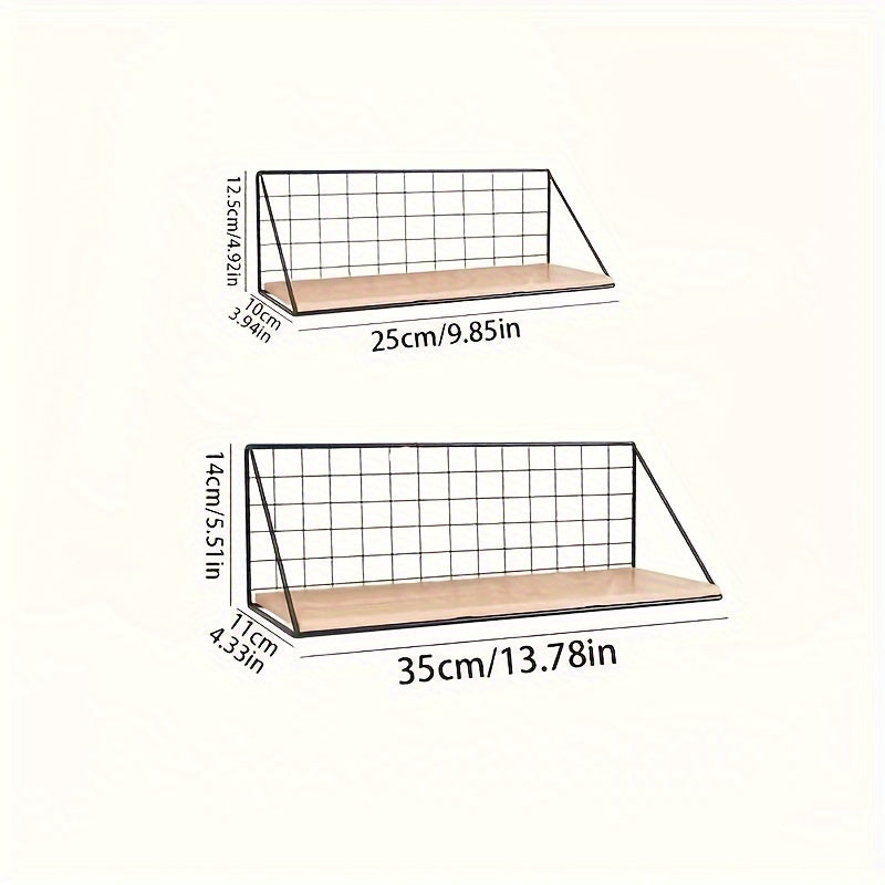 IronRack - Minimalistische Zwevende Wandplank van Ijzer