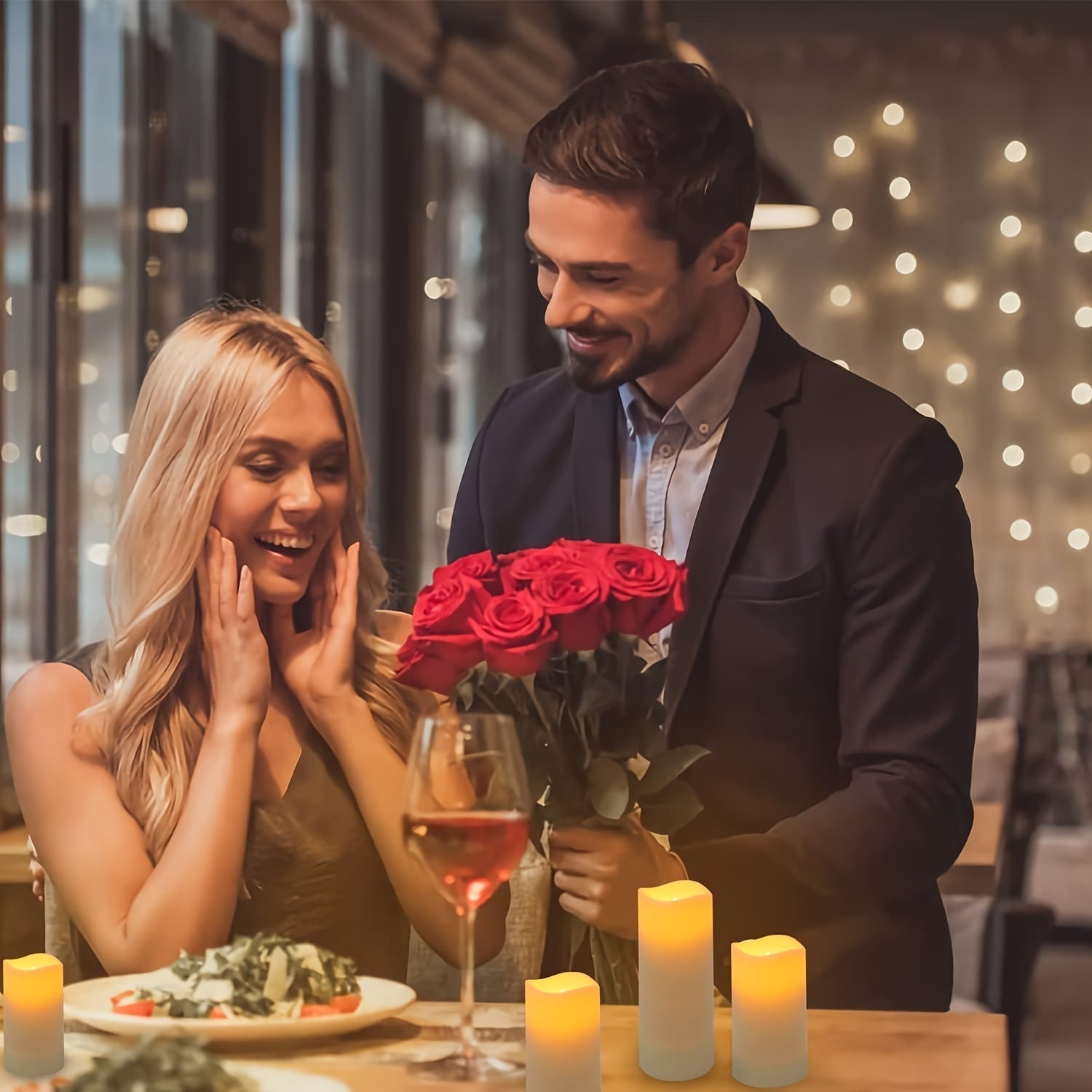 GlowFlame - Set van 12 LED Kaarsen met Afstandsbediening