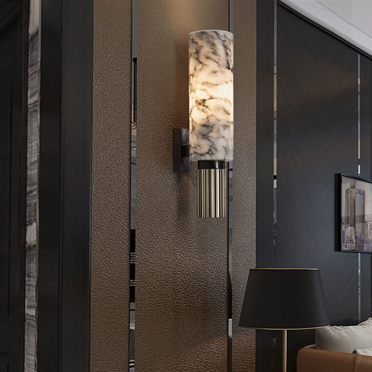 MarbleGlow - Luxe Wandlamp voor Moderne Interieurs
