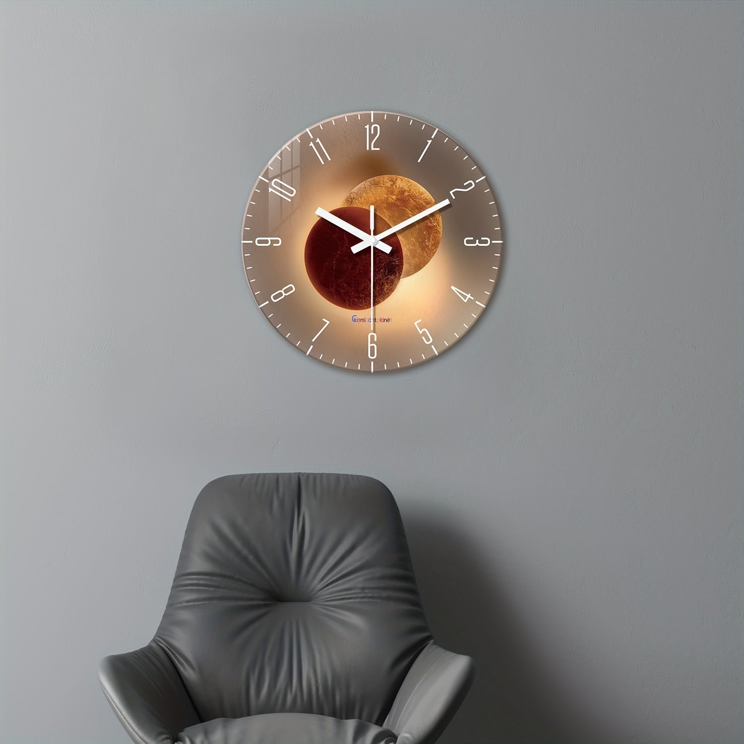 CosmicLight Clock – Design Wandklok met Planetenthema