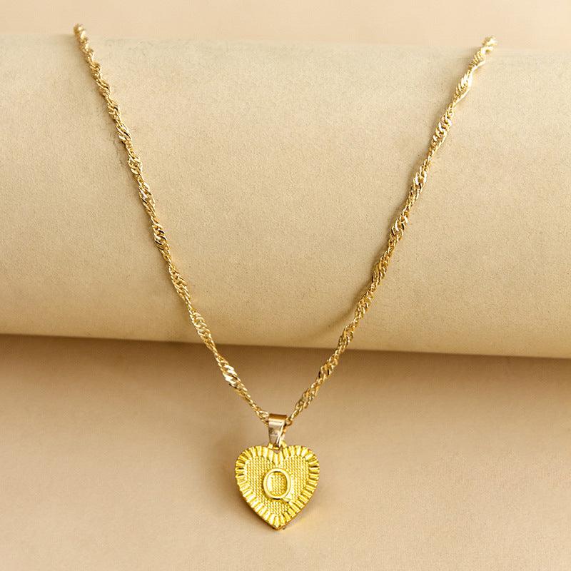 Amara - Elegante Gouden Hart Ketting