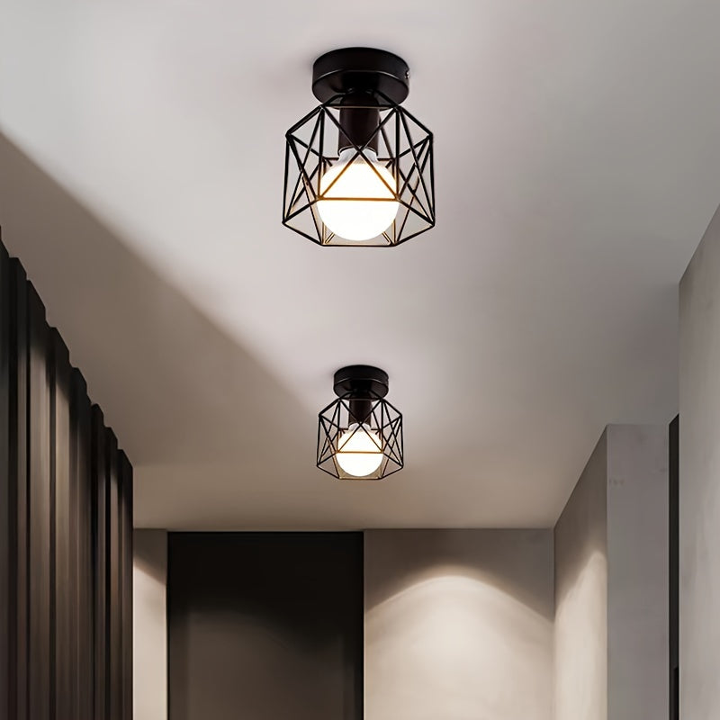 NordicLight - Minimalistische Zwarte Plafondlamp voor Keuken
