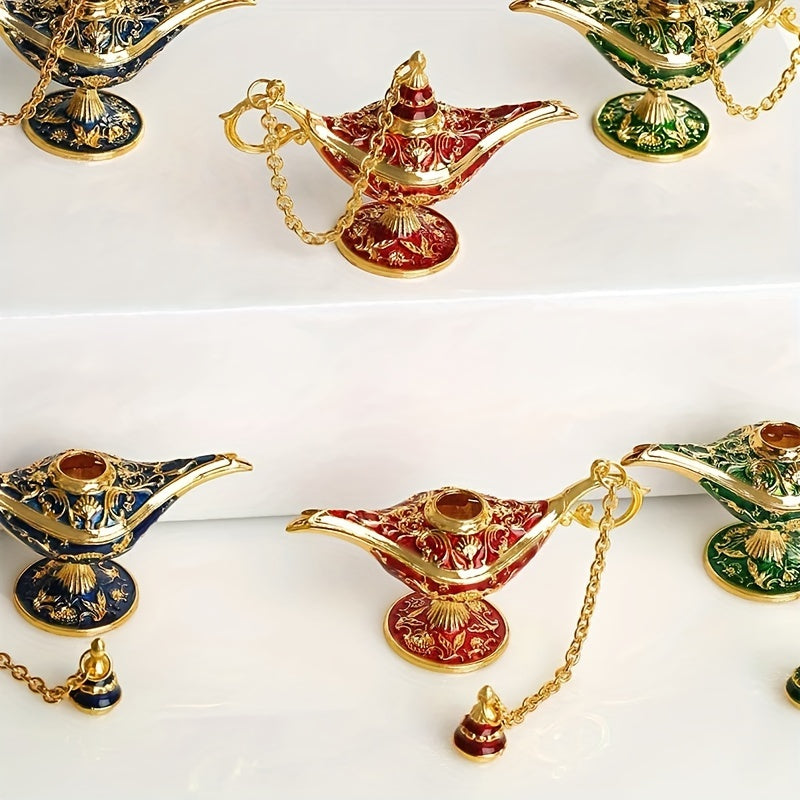 AladdinWish Lamp – Vintage Metalen Olieverlichting